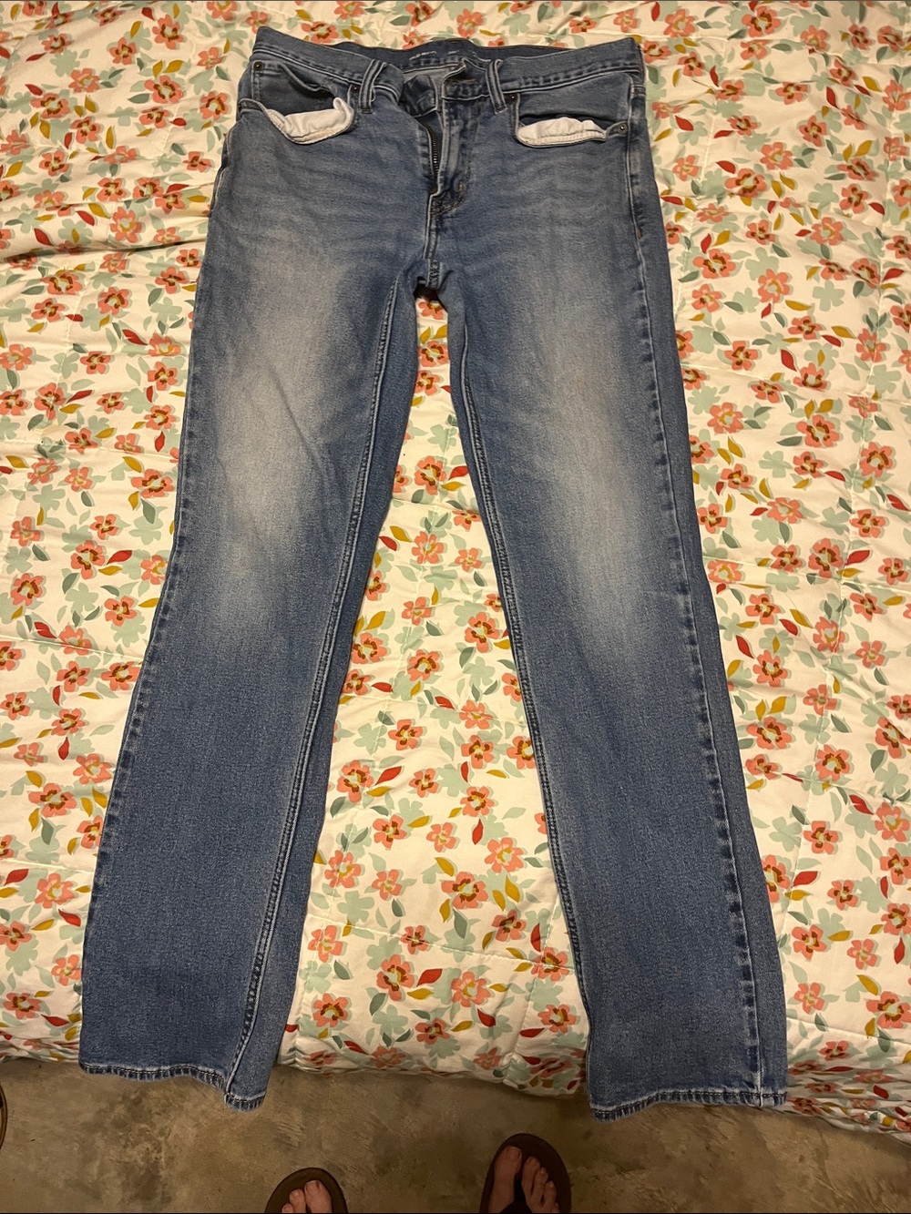 Old Navy Light Blue Straight-Leg Men’s Jeans